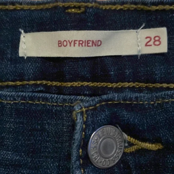 Levi’s Boyfriend jeans 28/27 - Picture 3 of 6
